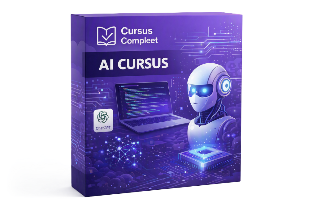 Ai cursus bij Cursus Compleet. Klassikale en incompany AI cursussen