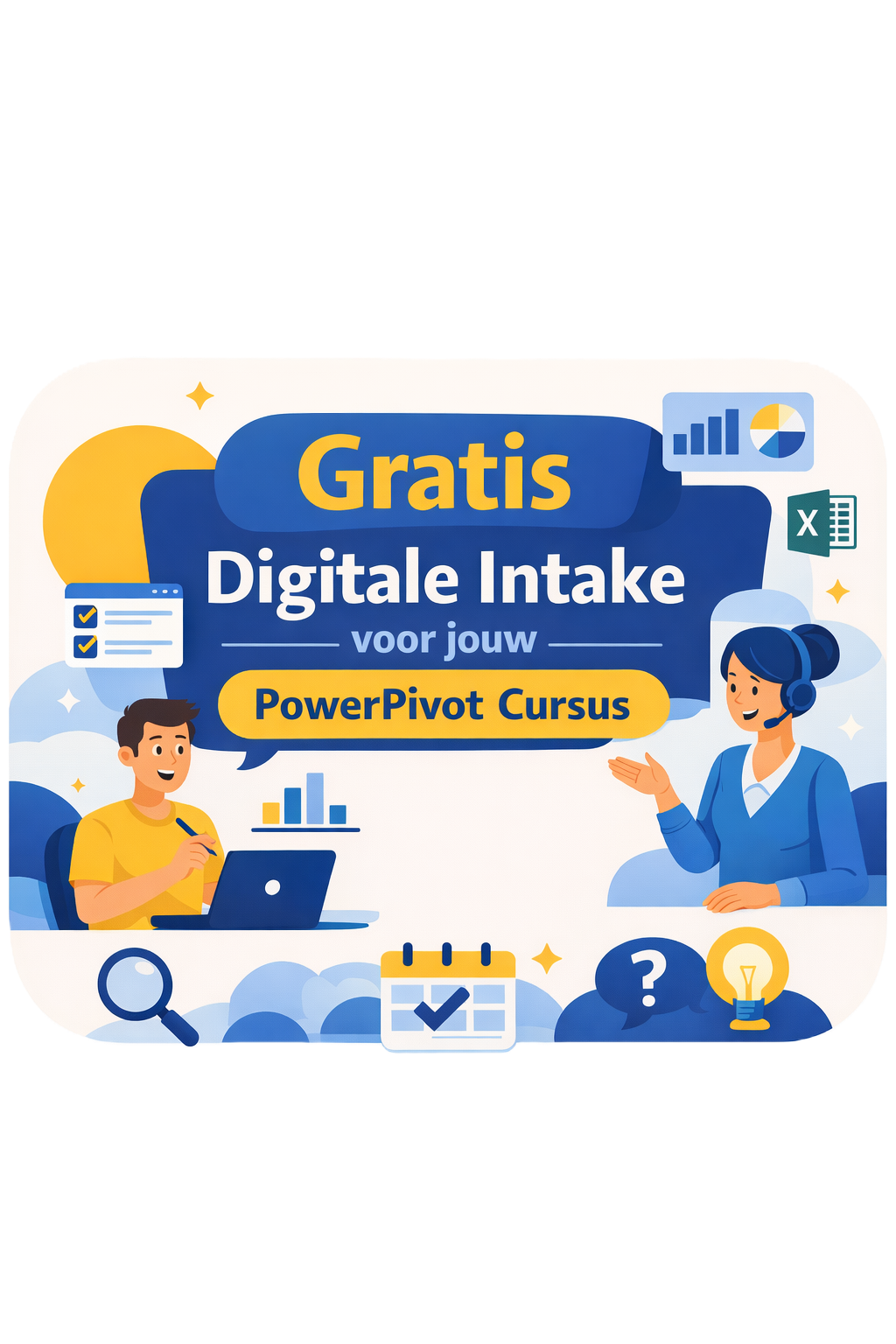 Digitale intake PowerPivot