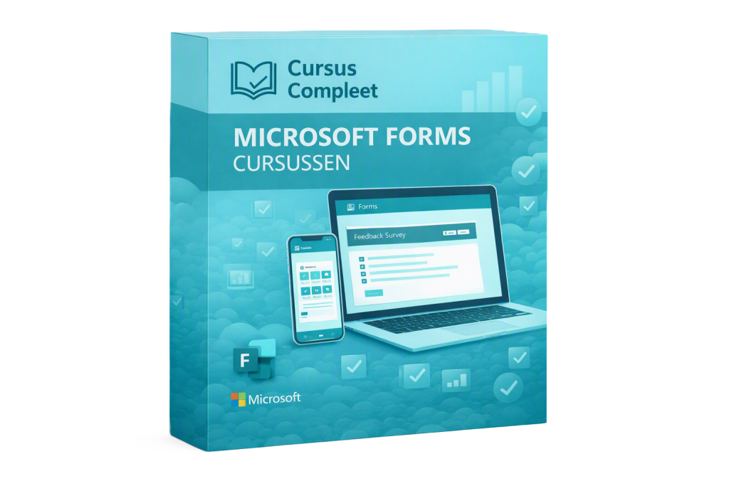 Beheers Microsoft Forms na deze 1 daagse cursus klassikaal of incompany.