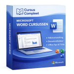 Volg een Microsoft Word cursus op eigen niveau. Kies voor een klassikale cursus of incompany op locatie