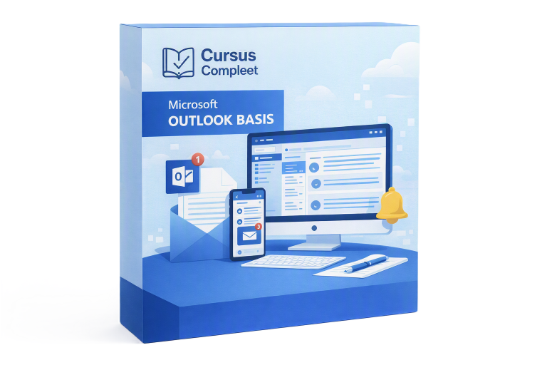 Volg een Outlook Basis cursus en beheers je inbox als nooit tevoren. Volg deze cursus klassikaal of incompany bij Cursus Compleet